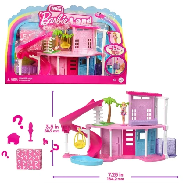 Barbie Mini Dollhouse Set