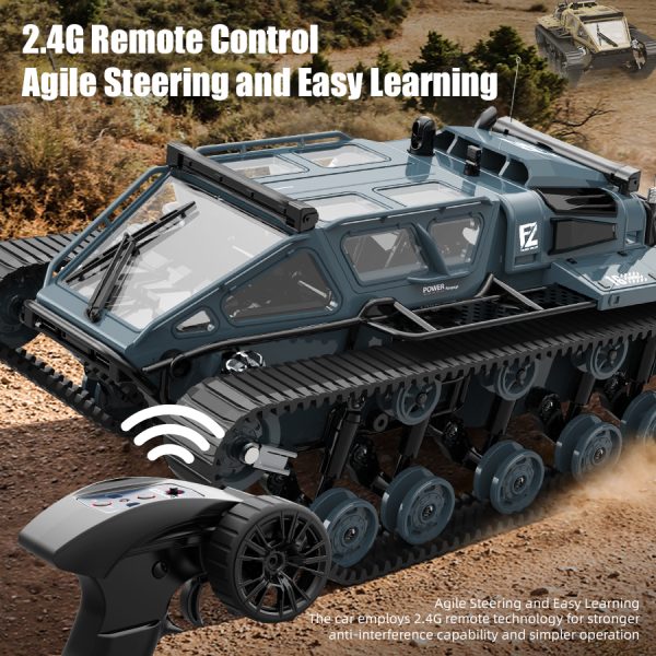 JJRC C8812 RC Tracked Tank Model - Image 7