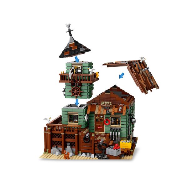 Old Fishing House building set - Image 5