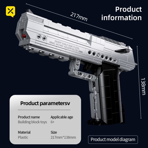 ToylinX 375PCS Gun Building Block Set - Image 6