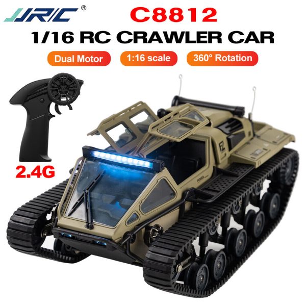 JJRC C8812 RC Tracked Tank Model - Image 9