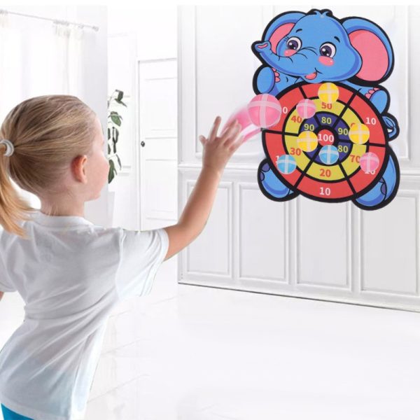 Cartoon Animal Dart Board Toy