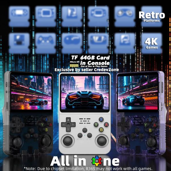 R36S Handheld Retro Video Game Console – Open Source ArkOS 2.0 System - Image 3