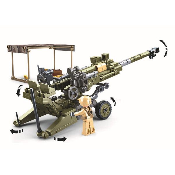 Building Blocks WW2 M777 Ultra Lightweight Field Howitzer - Image 3
