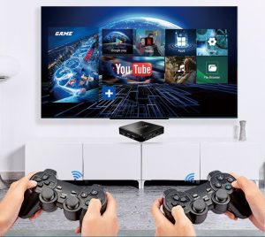M8 PRO MINI Retro Video Game Console – Wireless HD Family Arcade Fun