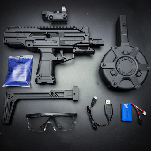 UZI Gel Blaster – Power & Complete Equipment